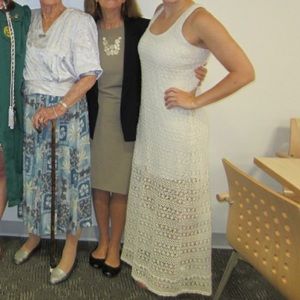 Lauren Conrad LC crochet dress